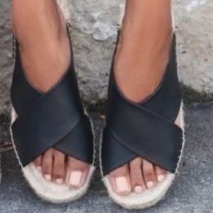 Soludos Criss Cross Espadrille Slide 8